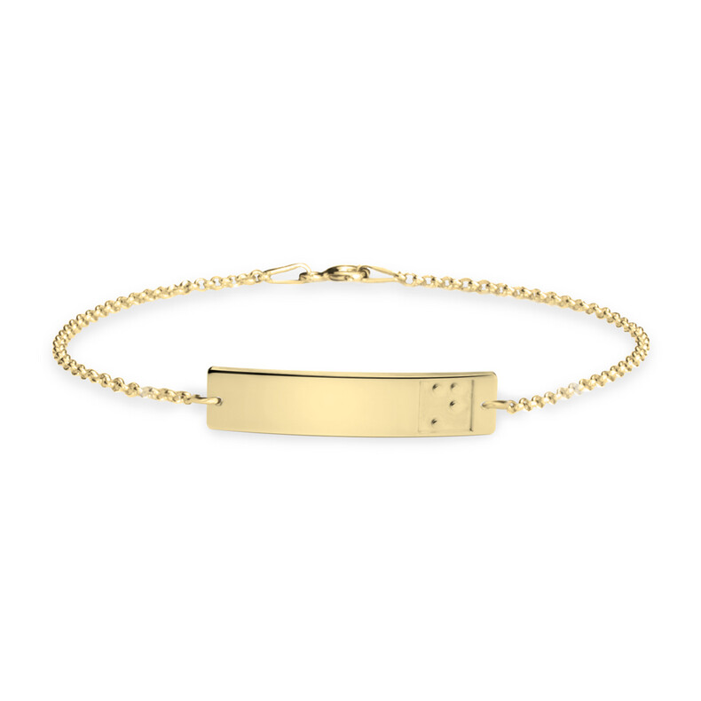 Braille Trauerschmuck Erinnerungen Fühlen Tasten Schmuckmanufaktur Braillekette Silber Gold Rose Vergoldet Gedenkschmuck Andenken Liebe Blindenschrift Armband