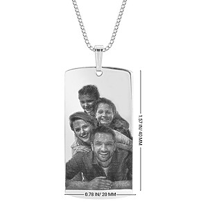 Herren Und Damen Kette Anhaenger Fotoschmuck Erinnerungen Un Trauer Gedanken Bilder Silber Modeschmuck Tiere Oder Menschen Tot