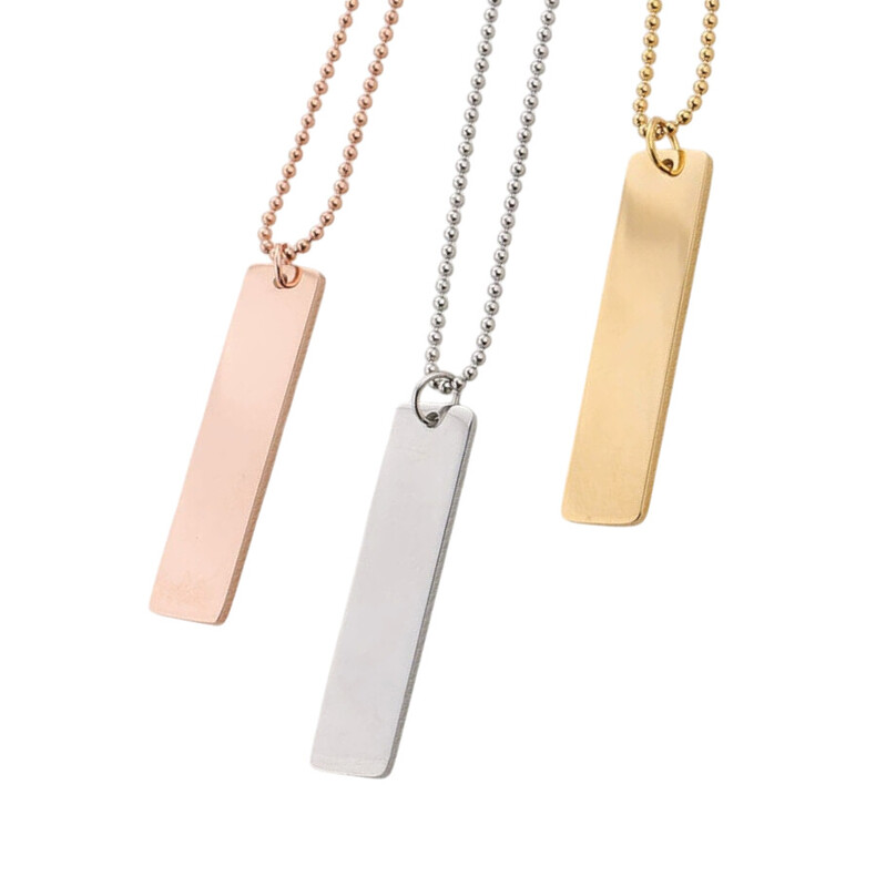 Anker Anhaenger Erinnerungsschmuck Rechteck Lang Fingerabdruckschmuck Hand Fussabdruck Sternenkinder Personalisierter Schmuck Individuelle Gravur Silber Go 1