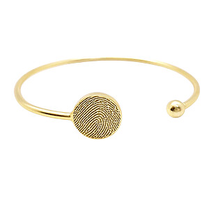 Goldenes Armband Fingerabdruck Schmuck Gedank Anhaenger Hand Fussabdruck Kinderschmuck Erinnerungsschmuck Trauer Liebesbeweis Vergoldet Gold Photoroom