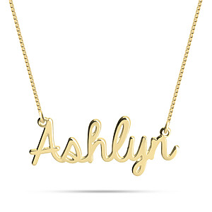 Namenkette Erinnerungsstück Personalisierter Schmuck Trauer Und Gedenkschmuck In Silber Gold Mir Schriftart