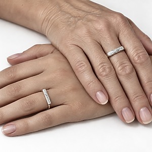 Ring Memorial Jewelry Fingerprint 925 Silver Rhodium Mourning Jewelry Personalized Engraving