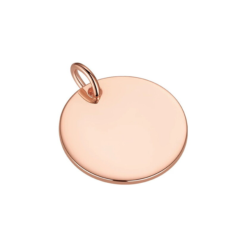 Rund Anhaenger Rose Erinnerungsschmuck Gedenk Gedanken Individuell Personalisiert Trauerschmuck Sternenkinder Fuß Hand Abdruck Fingerprint