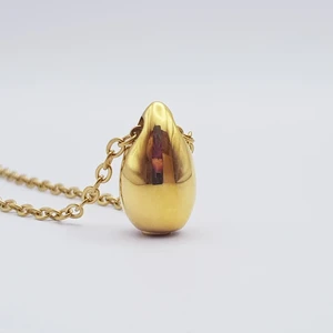 Traene Ascheschmuck Urnenkette Vergoldeter Anhaenger Erinnerungen Gravur Fingerabdruck Individuelle